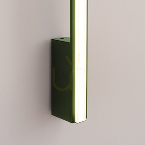 Kinkiet LAGOM 90 zielony oliwkowy LED 3000K - THORO small 3