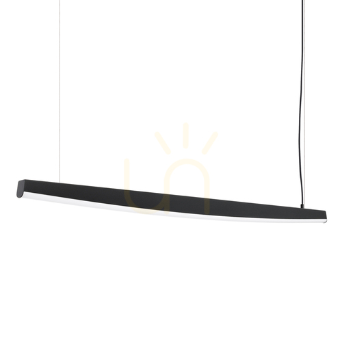 Sprawdź Lampa wisząca JORUN 150 czarna LED 3000K - THORO