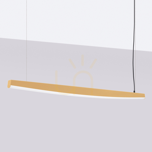 Sprawdź Lampa wisząca JORUN 150 złota LED 3000K - THORO