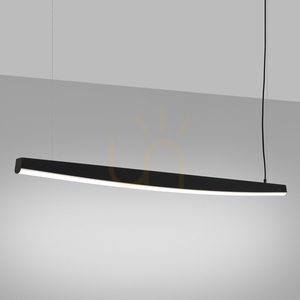 Lampa wisząca JORUN 150 czarna LED 4000K - THORO small 2
