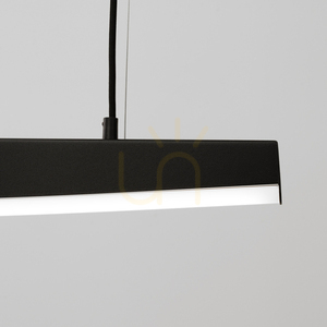Lampa wisząca JORUN 150 czarna LED 4000K - THORO small 4