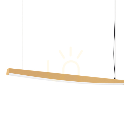 Sprawdź Lampa wisząca JORUN 150 złota LED 4000K - THORO