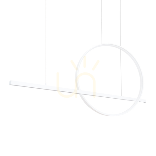 Sprawdź Lampa wisząca GLAD biała LED 4000K - THORO
