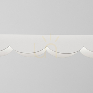 Lampa wisząca BISCUIT biała LED 4000K - THORO small 4