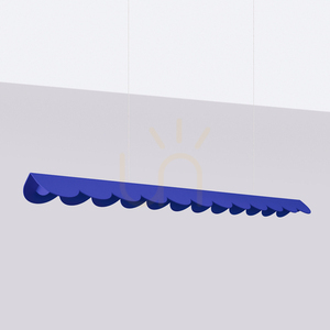 Lampa wisząca BISCUIT ultramaryna LED 3000K - THORO small 1