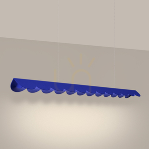 Lampa wisząca BISCUIT ultramaryna LED 3000K - THORO small 2