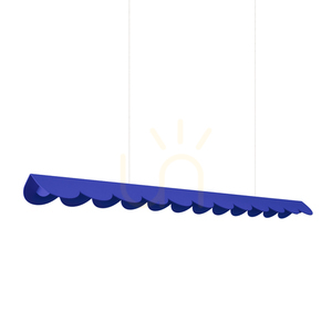 Lampa wisząca BISCUIT ultramaryna LED 3000K - THORO small 0