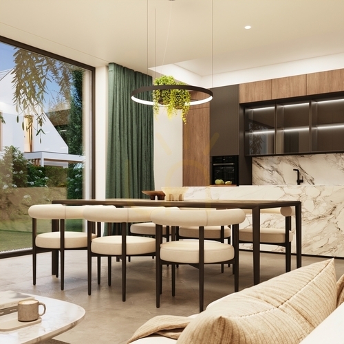 Sprawdź Żyrandol RIO BIO 110 czarny LED 4000K - THORO