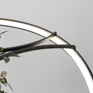 Żyrandol RIO BIO 110 czarny LED 4000K - THORO small 3