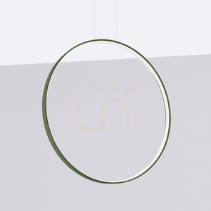 Lampa wisząca RIO 78 zielona oliwka LED 3000K - THORO small 1
