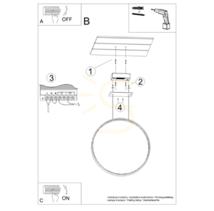 Lampa wisząca RIO 78 zielona oliwka LED 3000K - THORO small 10