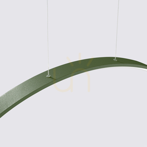 Lampa wisząca RIO 78 zielona oliwka LED 3000K - THORO small 4