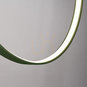 Lampa wisząca RIO 78 zielona oliwka LED 3000K - THORO small 6