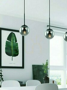 Lampa wisząca Bao czarna dymiona metalowa Open Design Highlights small 1