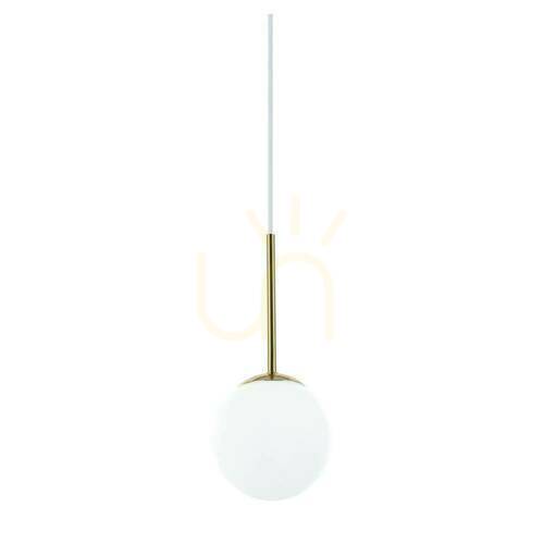 Sprawdź Lampa wisząca Bao I Gold IP44 Biały Połysk Złoto Open Design Highlights