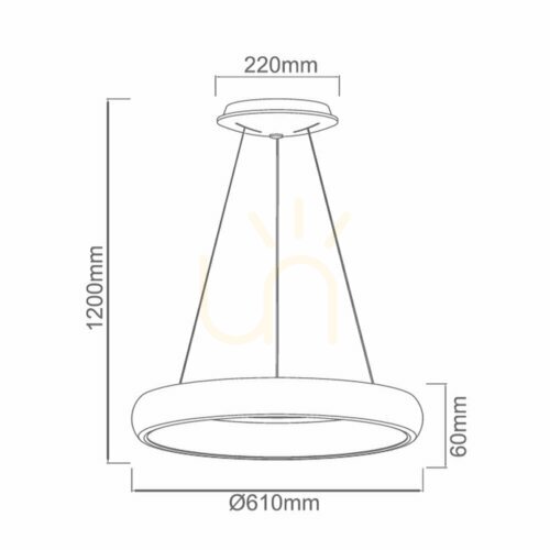 Sprawdź Lampa wisząca Rotto Bianco S 4000K biała Open Design Highlights