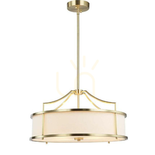 Sprawdź Lampa wisząca Stanza 4xE27 biało-złota Open Design Highlights