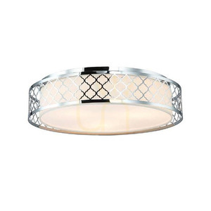 Plafon Cavalli 3xE27 biały chrom 52 cm Open Design Highlights small 0
