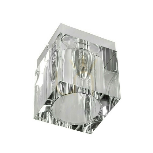 Sprawdź Lampa sufitowa Cubo Claro chrom szklana kryształowa Open Design Highlights