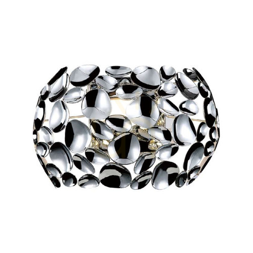 Sprawdź Kinkiet Carera Chrom Metal G9 1x7W Open Design Highlights 31 cm