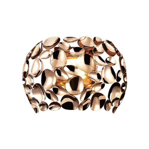Sprawdź Kinkiet Carera Gold Open Design Highlights złoty metal G9 310 mm