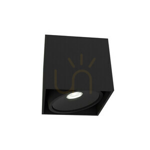 Lampa sufitowa Cardi czarna matowa GU10 Open Design Highlights small 0