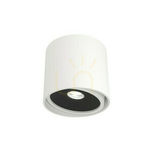 Lampa sufitowa Neo Biała Matowa GU10 8W Aluminium Open Design Highlights small 3