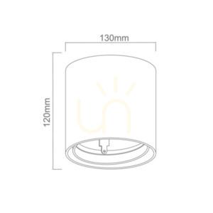 Lampa sufitowa Neo Cromo Czarny Mat GU10 Open Design Highlights 1x8W IP20 small 4