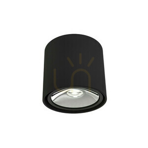 Lampa sufitowa Neo Cromo Czarny Mat GU10 Open Design Highlights 1x8W IP20 small 0