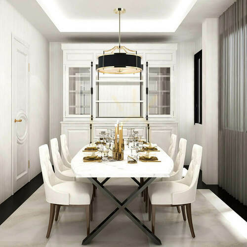 Sprawdź Lampa wisząca Stanza 3xE27 biała metalowa Open Design Highlights