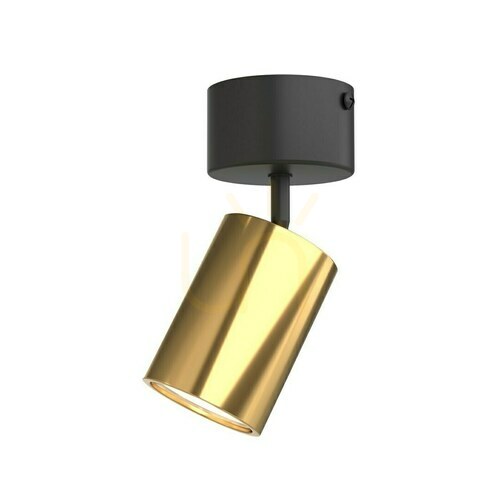 Sprawdź Lampa sufitowa Kika Czarna Złota GU10 8W Open Design Highlights