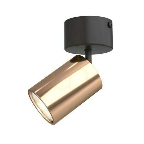 Sprawdź Lampa sufitowa Kika Open Design Highlights czarna złoto różowe GU10 aluminiowa