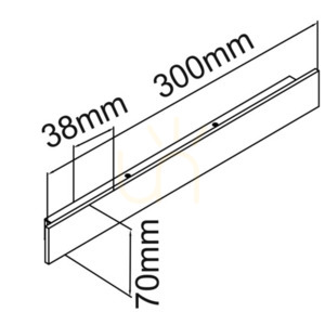 Kinkiet Ante Nero 30 Czarny Matowy LED 6W 3000K Aluminium Open Design Highlights small 4