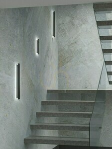 Kinkiet LED Ante Nero 60 Czarny Matowy Aluminium Open Design Highlights small 1