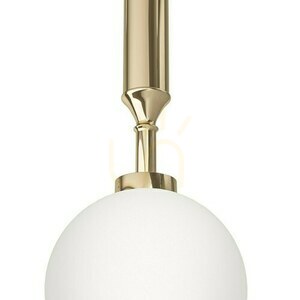Lampa wisząca Ero I Gold A Open Design Highlights biała opal złota G9 metal szkło small 2