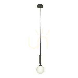 Lampa wisząca Ero Open Design Highlights czarna biała opalowa G9 120 mm small 0