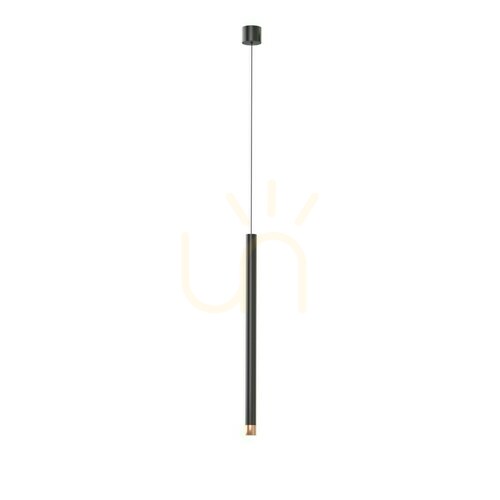 Sprawdź Lampa wisząca Q czarna różowe złoto Open Design Highlights 1xG9 150 cm