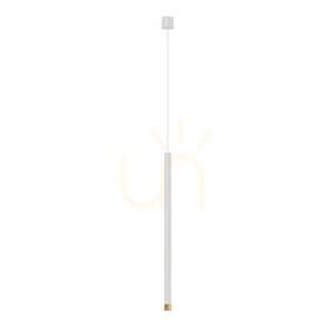 Lampa wisząca Q biała różowe złoto Open Design Highlights G9 150 cm small 0