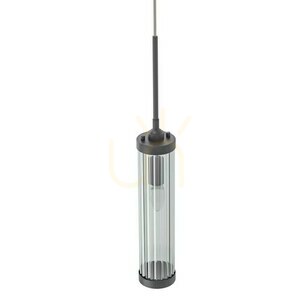 Lampa wisząca Fiatto czarna matowa szklana Open Design Highlights small 2