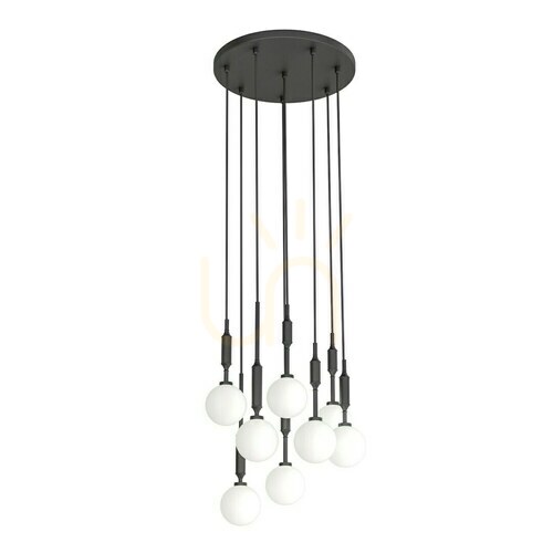 Sprawdź Lampa wisząca Ero VIII Biała Opal, 8xG9, metal szkło, Open Design Highlights
