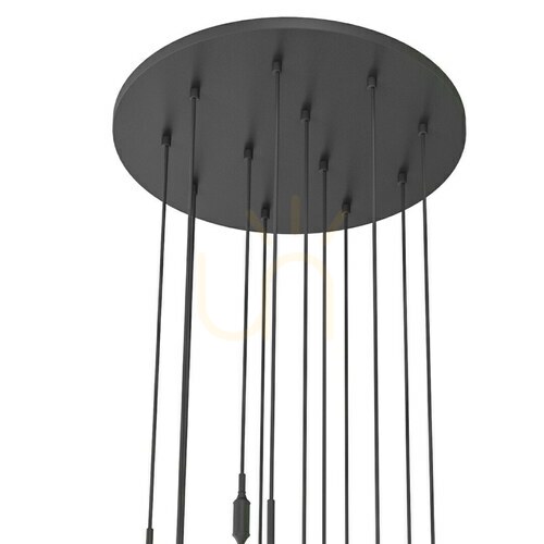 Sprawdź Lampa wisząca Ero XII 12x G9 biało-czarna Open Design Highlights