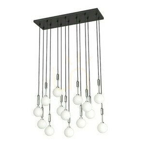 Lampa wisząca Ero XIV Cromo 80x25 Open Design Highlights small 1