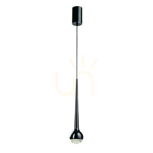 Sprawdź Lampa wisząca Cappi Czarna Połysk szklana LED 3000K Open Design Highlights