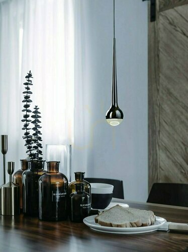 Sprawdź Lampa wisząca Cappi Chrom szklana LED 3000K Open Design Highlights
