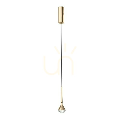 Sprawdź Lampa wisząca Crima Gold transparentna Open Design Highlights