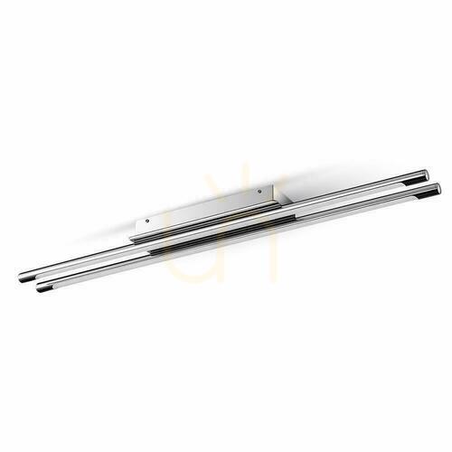 Sprawdź Oprawa V-TAC 36W Sleek Podwójna Sufitowa Natynkowa Chrom VT-7037 4000K 2700lm 3 Lata Gwarancji
