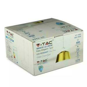 Oprawa Zwieszana LED V-TAC 7W (Akryl) Złoty 250x190mm VT-7444-G 3000K 400lm 3 Lata Gwarancji small 3