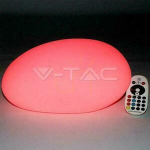 Lampa Ogrodowa V-TAC LED Kamień 28cm Ładowanie Pilot VT-7802 RGBW 18lm small 2