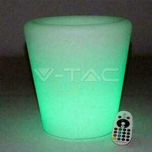 Oprawa Ogrodowa V-TAC LED Donica Pojemnik 28cm Ładowanie Pilot VT-7805 RGBW 18lm small 3