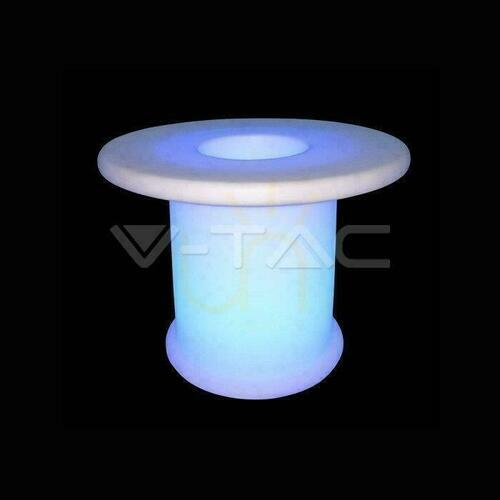 Sprawdź Stolik Stół Ogrodowy V-TAC LED 72cm Ładowanie Pilot V-TAC VT-7812 RGBW 108lm